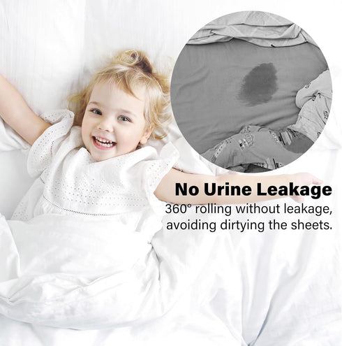 Waterproof Diaper Pants for Baby Kids, Absorbent Toddler Potty Training Soft & Comfortable Pants Boys and Girls Use