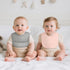 COMFYROLL 8 Pack Drool Bibs for Baby Girls & Boys, Baby Muslin Bibs for Drooling and Teething with Hidden Pocket, Soft