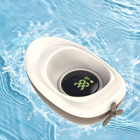 Generic Kids Bath Water Monitor Premium Modern Floating Smart Digital Boat, Toys Temp Gauge Boys, Girls Nursery Home