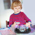 Finger Drum Set Electronic Mini Desktop Toy Instrument Game with Sounds and Lights for Kids and Adults