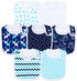 Baby Bibs – Soft and Absorbent Organic Cotton Bandana Drool Bibs Set for Boys and Girls (0-36 Months)