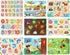 9 Pack 3 4 5 3-5, Set, GRINNNIE Montessori Toddler Puzzle for Years Old, Wooden Learning Puzzle for Toddlers Animal