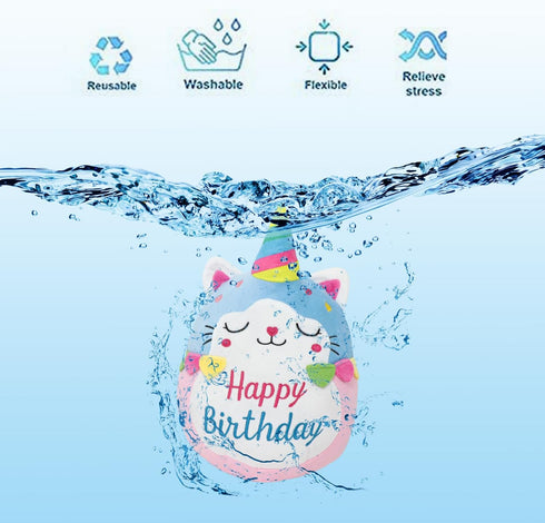 CAIYUEGG Cat Plush Toy Unicorn Cat Stuffed Animal Cute Birthday Unicorn Plushies Pillow Soft Plushie Doll Gifts for Kid