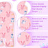 Qunclay 2 Pcs Baby Gel Car Seat Pad, Universal Breathable Seat Mat for Babies, Multifunctional Baby Stroller Seat