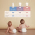 2-Piece 6.7oz, 60 Buddle Clean Cheeks & Wonder Wipes Kit, Foam Cleanser for No-Rinse Baby Cleansing, Wipes