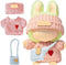 SHUOXUKE for Dolls Clothes Outfit Set for 17cm Dolls (No Doll)3-Piece Handcrafted Crochet