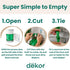 2 Count 70% Diaper Dekor MINI Refills, | ONLY Eco-Friendly Diaper Pail Refills Made With Recycled Materials | Quicker