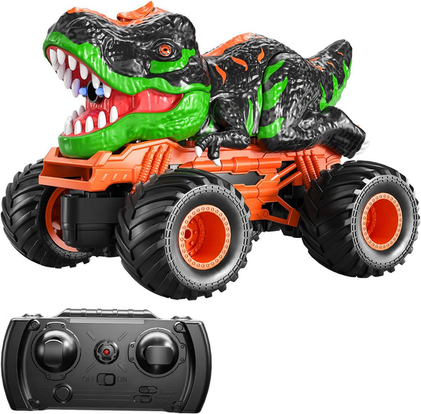 TEMI Remote Control T-rex Truck for Kids 3-5 Years, 1:24 Scale Monster