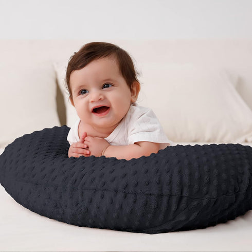 Nursing Pillow Cover, Breastfeeding Pillow Slipcover Snugly Fits for Nursing Pillow for Baby Boys and Girls, Premium