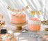 Cake Topper for Baby 1st Birthday - Gold Glitter Sunshine ONE Anniversary Shower Topper for Party Cake Decorating