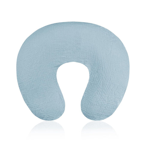 Baby Nursing Pillow Cover, Removeable Breastfeeding Pillow Slipcover, Muslin Nursing Case for