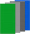 EKIND 4 PCS Classic 5" x 10" Building Baseplates - Compatible with Major Brands Toy Bricks - Ideal STEM Activities