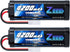 Zeee 7.2V 4200mAh NiMH Battery with Tamiya Connector, High Power for RC Car Truck (2 Pack)