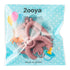 2ooya 3Pcs Summer Easter Silicone Teether for Babies - Pink Bunny Ocean Animal Infant Teething Chew Toys, Toddler Easy