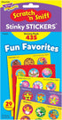 Trend Enterprises Fun Favorites, Scented Scratch 'N Sniff Stinky Stickers, 24 Designs, 29 Sheets