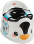 Fisher-Price Toddler Toilet Penguin Potty Training Seat, Portable Chair with Handles for Kids and Removable Bowl