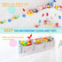 Bathtub Toy Holder, Mesh Bath Toy Storage for Kids Ages 4-8, 30"x8.7" Quick Drying Bath Toys