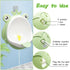 Xeehwb Frog Pee Training,Potty Training Urinal for Boys Kids Toddler Standing Urinal Wall-Mounted Toilet with Funny