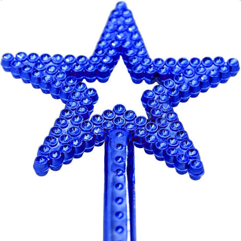 2PCS Star Wand, Children's Creative Handheld Pentagram Plastic Magic Wand for Role-Playing Educational Toys