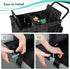 Double Sided Stroller Tray for Wonderfold Wagon - Kids Snacks & Activities, Faux Leather Sides, 4 Cup Holders