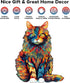 Wooden Puzzle for Adults, Unique Animal Shape Jigsaw Puzzles, Challenging 300 Pcs Gift (L-16.5 * 13.2in)