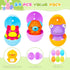 Gralima 24 Pack Easter Eggs Fillers with Animal Squishy Toys Inside Easter Egg Basket Stuffers Easter Egg Hunt Easter