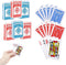 The Dreidel Company Playing Cards Deck, 2.25 Inch x 3.5 Inch (6-Pack)