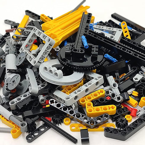 ZHX Technical Parts Beams Axles Connectors Bricks Sets - 457 Pieces for Technic Car MOC Building Block Toys