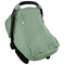 LAINIUTE Cotton Baby Car Seat Cover with Two Way Zipper, Windproof 3 Modes