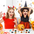 ZAKVOOR 96 Pcs Halloween Erasers Bulk for Kids, Pumpkin Ghost Bat Pencil Erasers, Party Favor, Gift Filling, Home