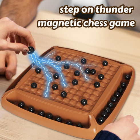 Magnetic Chess Game, Board Games for Kids & Adults, Ideal Family Game Night, Magnetic Chess Set for 2-4 Players