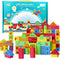 ABC Foam Learning Blocks for 2-4 Years Old Toddlers, Soft Stacking Alphabet Letters Set, Montessori Toys