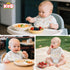 20 Count KIIS Disposable Baby Bibs for Travel - Paper Bibs for Infant, Toddlers & Kids - Travel & Daycare Essentials