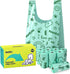 Disposable Diaper Bags with Handles 120 Count (8 Rolls), Leak-Proof Diaper Trash