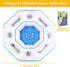 Lanathel Octagonal Inflatable Game Table with Waterproof Playing Cards, Inflatable Pool Bar Games for Adults, Floating