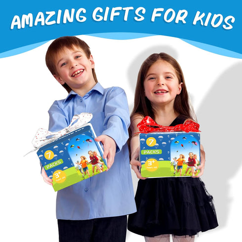 Army Parachute Toys for Kids, Tangle Free Flying Toys for Ages 4-8, Boys Party Favors