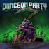 Dungeon Party - Starter Pack: Forbidden Games, Coin Bouncing Role-Playing Card Game, Ages 10+, 1-6 Players