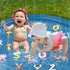 Jasonwell 60" Splash Pad Sprinkler for Kids - Inflatable Outdoor Water Play Mat for Baby Toddler Pool