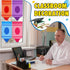 Cosblank 8 8 (24 12inches) Pcs Rainbow Curtains - Cartoon Crayon & Pencil Design, Colorful & Cute, Colors x - Perfect