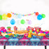 3pcs Video Game Tablecloth, Game Theme Birthday Decorations, Rectangular Plastic Table Covers for Kids