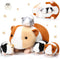 Jenaai 5 Pcs Plush Guinea Pig Stuffed Animals 16 Inch Mama Guinea