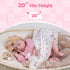 20-inch 3+, Aori Reborn Baby Dolls Realistic - Lifelike Newborn Sleeping Girl with Ultra-Realistic Handcrafted Details
