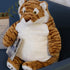 ronivia 17" 3.5 lbs Tiger Weighted Stuffed Animals, Weighted Tiger Plush Large Weighted Plush Animal Toy Pillow Gifts
