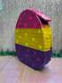 APINATA4U Handmade Easter Egg Pinata with Multicolor Polka Dots, Easter Theme Birthday Decorations, Gender Reveal Party