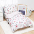 4 Set Set david's kids Piece Toddler Bedding - Soft Breathable Toddler Bedding for Girls, Includes Quilted Comforter