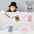 2.5" Inches (Pack 36) The Dreidel Company Mini Playing Cards Deck, Small Casino Card Games for Kids, Magic Party Favor