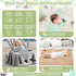 Sublaga 14 Set, 4 32x32 8 2 Set Pcs Baby Towels Washcloths and Baby Bibs Pcs Hooded Bath Towel, Pcs Baby Washcloths