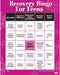 Recovery Bingo for Teens