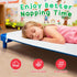 23" 52" 10 Pack Comfyanno Cot Sheets for Daycare Standard Size - Fits x Cot, Bulk, Daycare Essentials, Soft