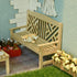 1:12 6pcs) iLAND Dollhouse Furniture and Accessories on Scale incl Dollhouse Patio Tables & Garden Chairs & BBQ Grill